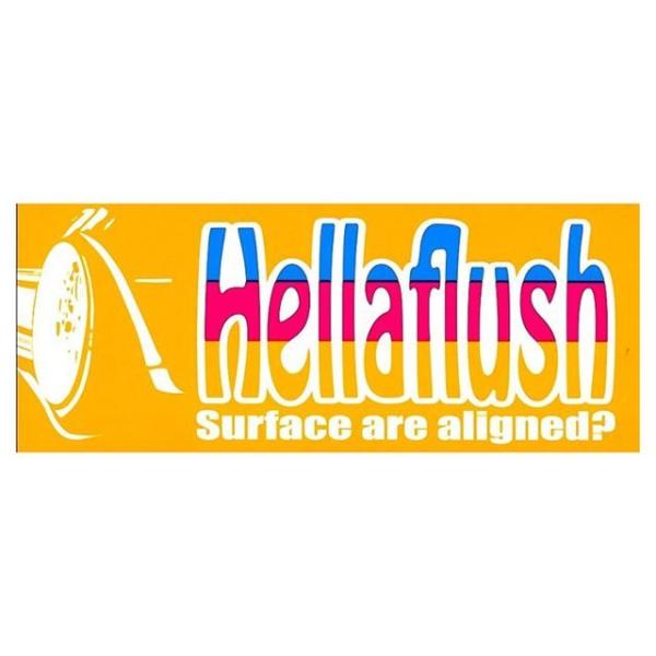 正規品／Toyo Mark ステッカー 一般ステッカー HELLA FLUSH 東洋マーク 日用品