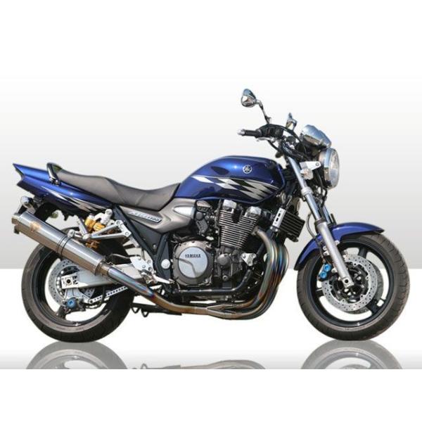 R’s GEAR XJR1300 マフラー本体 シングル ワイバン サイレンサー カーボン アールズ...
