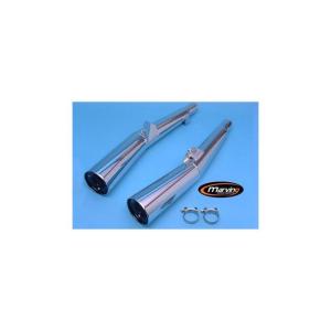 XJR1200/1300用ショート集合 【 ゼス管ショートマフラー 手曲