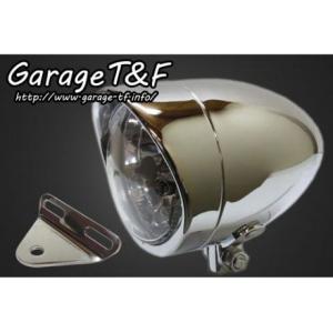Garage T&F 5.75インチバードゲージヘッドライト とLEDバルブ 有限会社ガレージT&F / 5.75インチバードゲージヘッドライト(ブラック