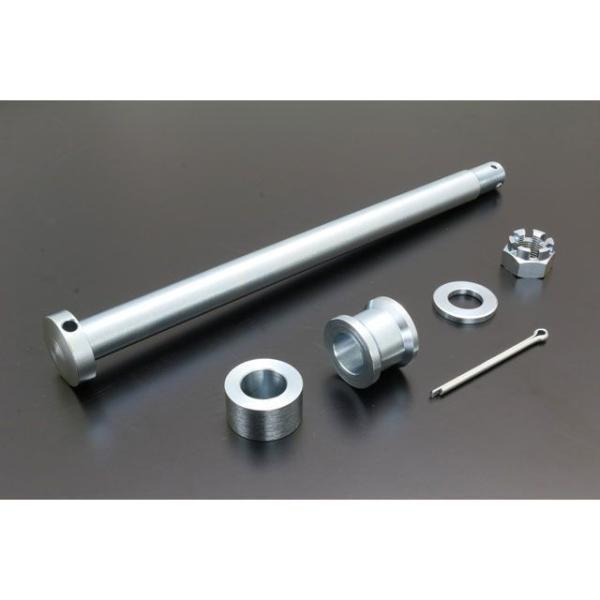 PMC CB750K ハブ・スポーク・シャフト ユニクロメッキ アクスルシャフトセット（リア） ピー...