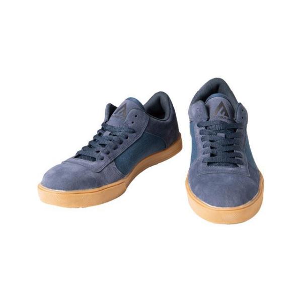 FUBAR メカニックシューズ FB-802 ワークシューズ ローカット（紺） サイズ 25.0cm...