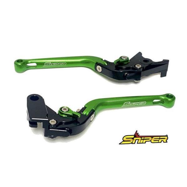 SNIPER レバー NINJA ZX-25R ZX-4R 6段階アジャスター 可倒式 クラッチレバ...
