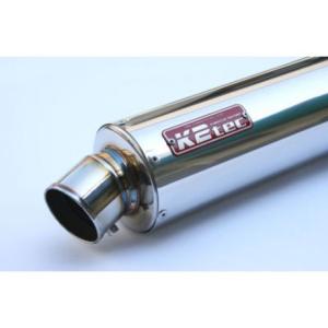 CBX400F用 PRETTY 薄型センバツブレット 黒 マフラー : PRETTYRACING