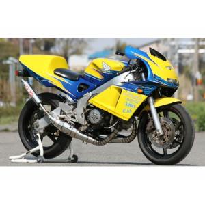 T2Racing NSR250 チャンバー本体 MC21・28右2本出し500Vスチール