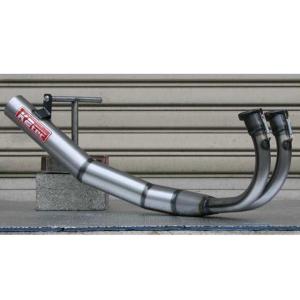 K2-tec RZ250 RZ350 チャンバー本体 RZ クロス集合メッキ 仕様 右出し