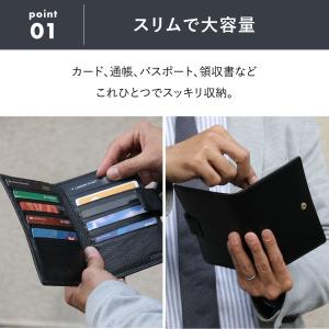 カードケース 二つ折り メンズ レディース 大...の詳細画像2