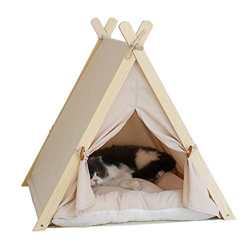 MUYYIKA ペット ハウス ベッド テント 犬ベッド 猫ベッド 犬小屋 猫小屋 クッシ