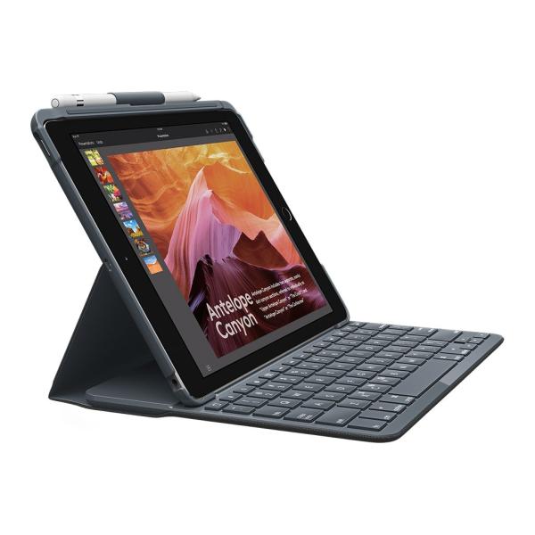 ロジクール iPad用 キーボード iK1053BK ブラック Bluetooth キーボード一体型...