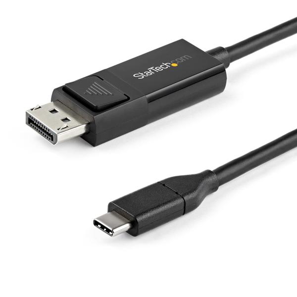 StarTech.com USB-C - DisplayPort 1.2 ケーブル/1m/4K60H...