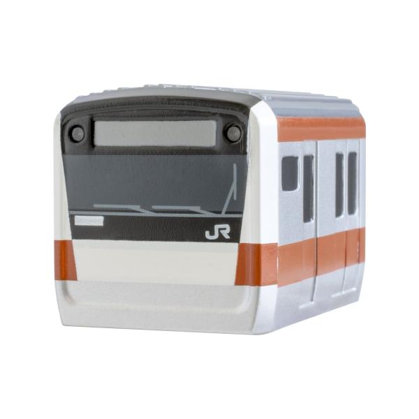 スマ鉄 鉄道車両型 USB AC 充電器/USBケーブル E233系 中央線 USBCharger