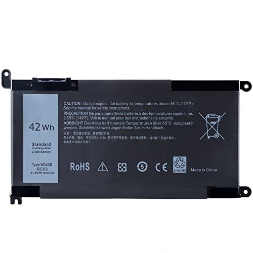 RakuBate Dell WDX0R互換バッテリー Inspiron 13 14 15 5000 ...