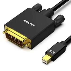 BENFEI Mini DisplayPort-DVIケーブル、1.8m Mini DisplayPort-DVI ケーブル（Th｜スターワークス社