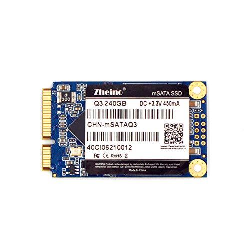 Zheino Q3 内蔵型 mSATA SSD 240GB (30 * 50mm) mSATAIII...