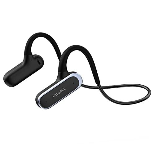 Ucomx Bluetooth イヤホン 耳を塞がず 開放型 スポーツ イヤホン 15時間連続使用
