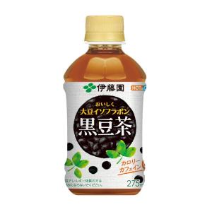 伊藤園 黒豆茶 おいしく大豆イソフラボン 275ml×24本 (レンチン対応)