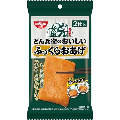 日清食品 日清のどん兵衛のおいしいふっくらおあげ [具材だけ] 2枚入 26g ×16個