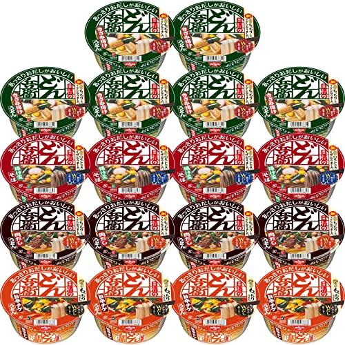 【Amazon.co.jp限定】 日清食品 日清のあっさりおだしがおいしいどん兵衛 4種類