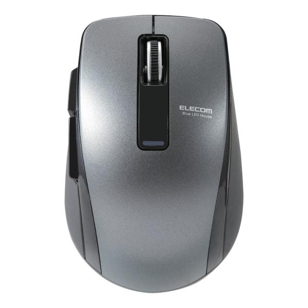 エレコム マウス Bluetooth (iOS対応) Mサイズ 5ボタン (戻る・進むボタン搭載)