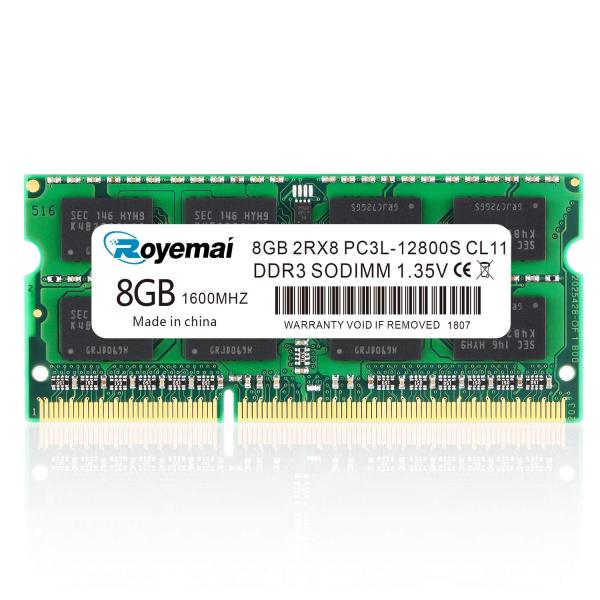 8GB PC3L-12800S DDR3L-1600 DDR3 12800 Sodimm 204ピン...