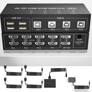 Displayport KVMスイッチ デュアルモニターの買取情報