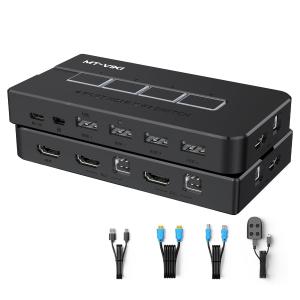 ES-Tune KVM切替器 4入力1出力