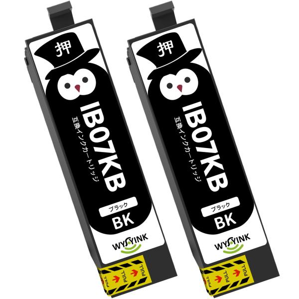 【WYFYINK】Epson IB07KB エプソン用 IB07 黒 PX-M6010F PX-M6...