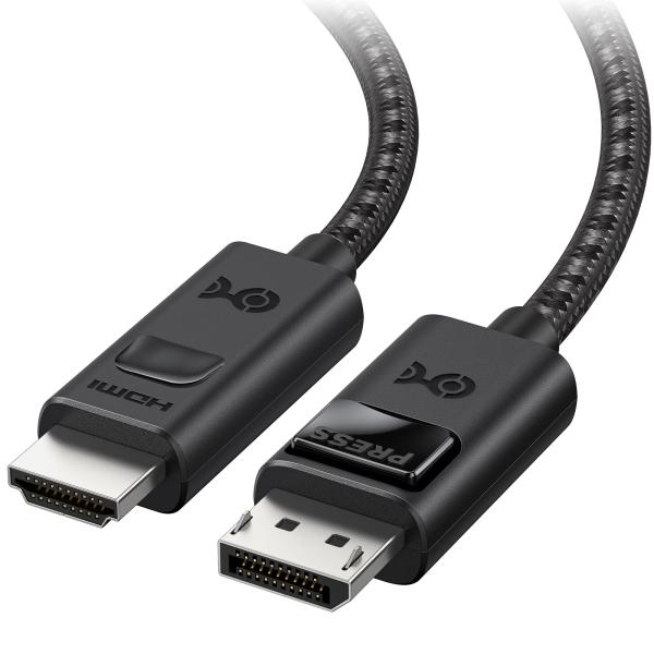 Cable Matters 単方向 8K DisplayPort HDMI変換ケーブル - 1.8m...