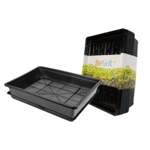 BeGrit 育苗ポット 育苗トレー 5枚 38x30cm 育苗コンテナ 育苗トレイ育苗箱 苗床