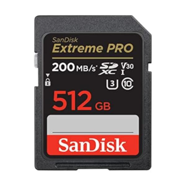 SanDisk (サンディスク) 512GB Extreme PRO SDXC UHS-I メモリー...