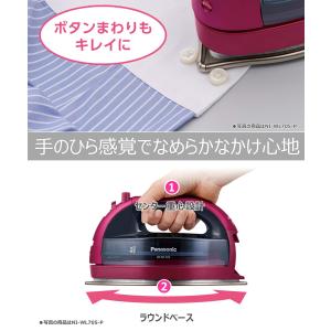 パナソニック コードレススチームWヘッドアイロ...の詳細画像2
