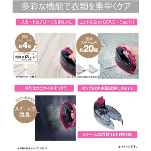 パナソニック コードレススチームWヘッドアイロ...の詳細画像5