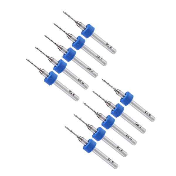 CoCud マイクロPCBドリルビット 3.175 mmシャンク 0.9 mmカッティングエッジ タ