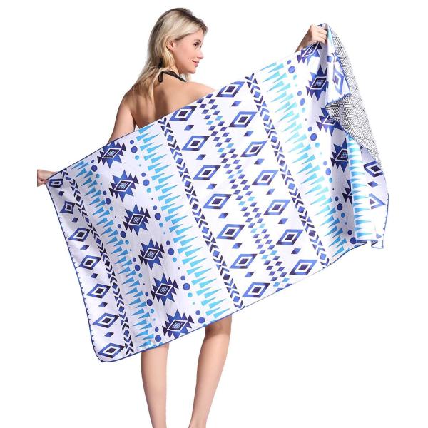 【Blue Giraffe】ビーチタオル スーパーソフト スイムタオル マイクロファイバー