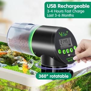 Ycozy自動給餌器 魚 USB充電式 Typ...の詳細画像1