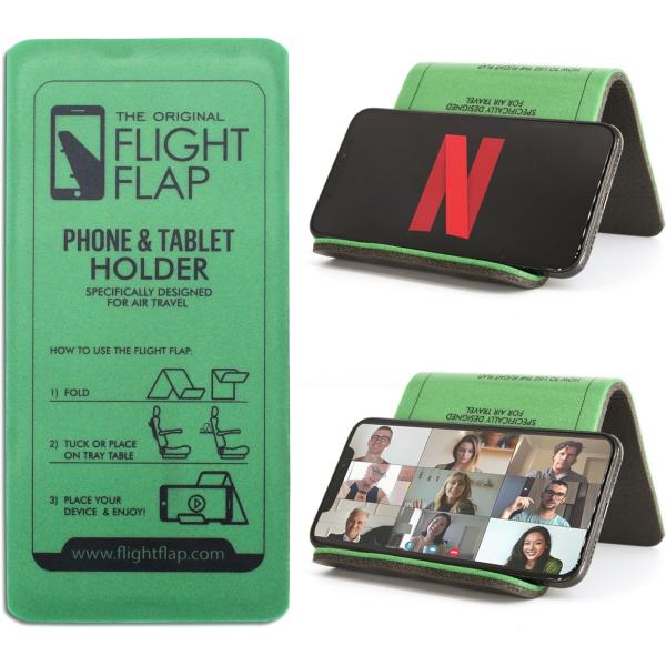 Flight Flap 携帯型スマホスタンド タブレット ポータブル 折り畳み角度調整可