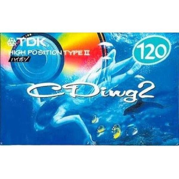 TDK CD2-120R [CD2-120R [ハイポジション用カセット 120分] CDing2]