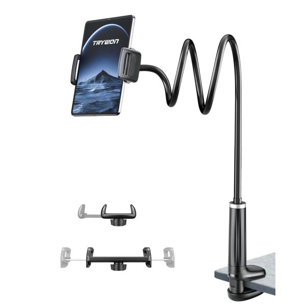 【ダブルグランプ・回転式フレキシブルアーム】タブレット&amp;amp;amp;amp;amp;am...