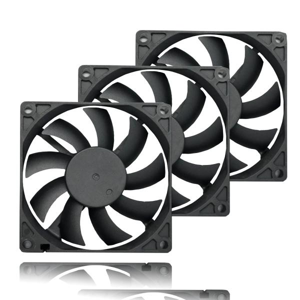 PANO-MOUNTS PCMINIケースファンPWMファン CPUファン8cm 15mm薄型ファン...