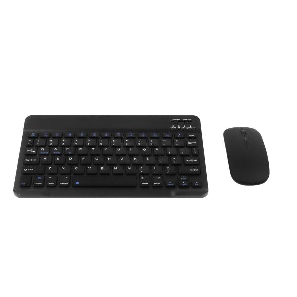 Bluetooth キーボード・マウスセット iPad対応キーボード タブレット用 3段調節