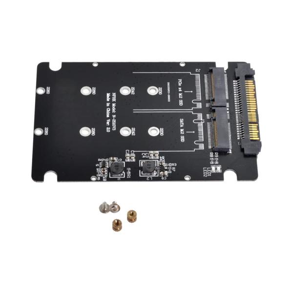 NFHK SFF-8639 NVME U.2 to Combo NGFF M.2 M-Key SAT...