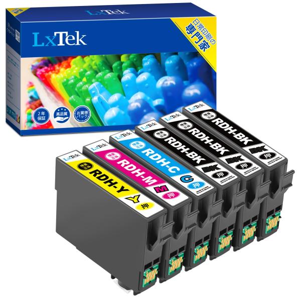 【LxTek】RDH-4CL 互換インクカートリッジ エプソン(Epson)用 RDH リコーダー ...