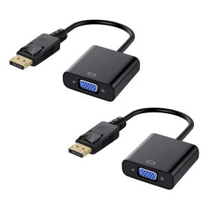 Displayport オス → VGA メス 変換アダプタ (DP to VGA) 最大解像度 1920×1080