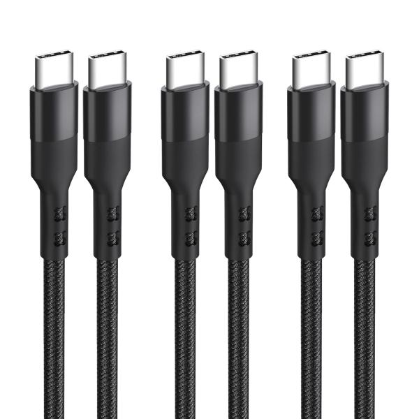 USB Type C ケーブル(3本セット, 1.5m) Suptopwxm【PD対応 60W急速充...