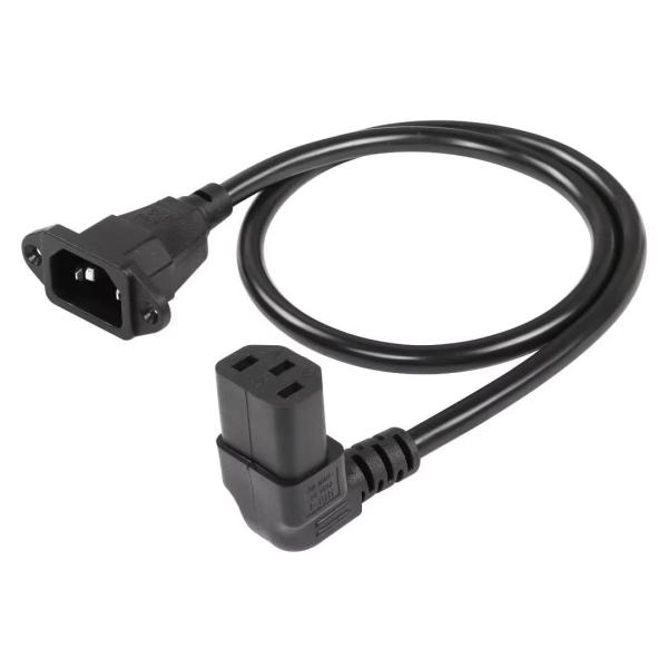 CERRXIAN IEC 320 C14 オス C13 メス アダプター PDU PSU UPS 3...