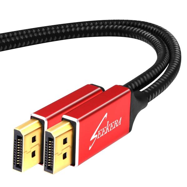 SeekEra ディスプレイポート ケーブル DisplayPort DP1.4 DPケーブル フル...