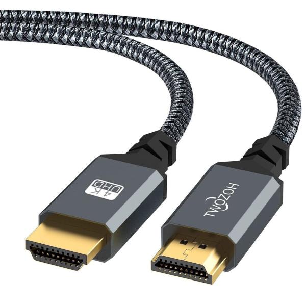HDMI ケーブル 10M, Twozoh HDMI 2.0 4K/60Hz 2160p 1080p...