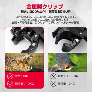 【革新版 ? 金属製クリップ】KEMIMOTO...の詳細画像1