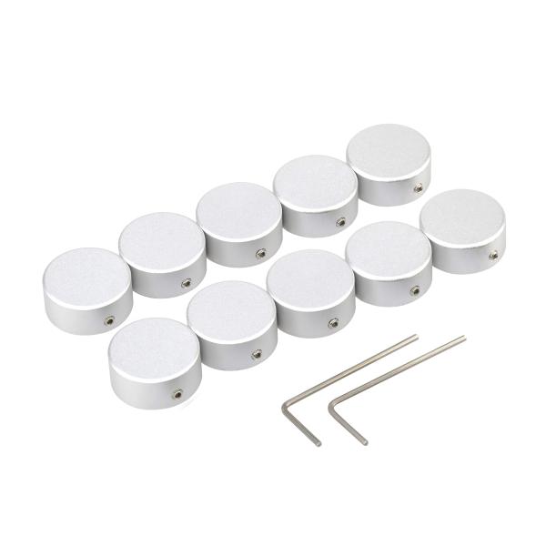 ギターエフェクトキャップ エフェクター フットスイッチハット レンチ2枚付け 10