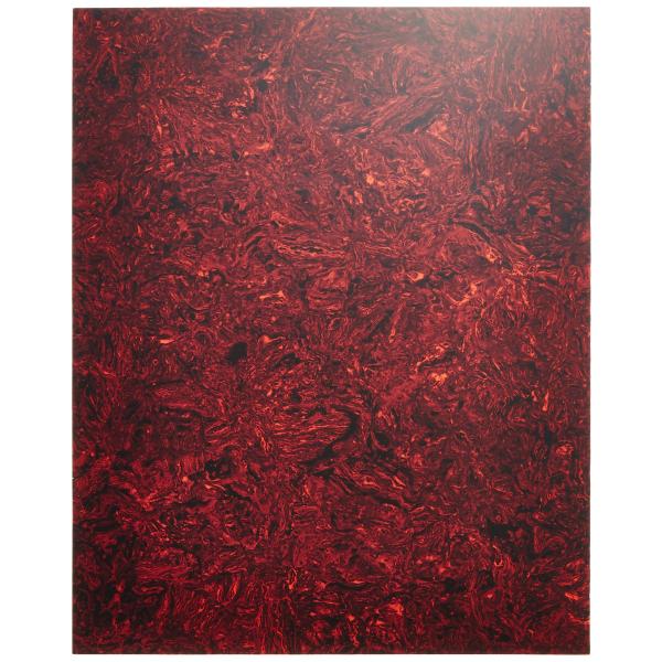 SCUD ピックガードシート、アコースティックギター用 赤べっ甲柄 F-PGRT